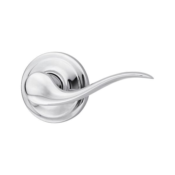Tustin Lever Interior Dummy Handleset Trim, Bright Polished Chrome